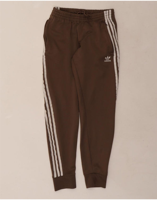 Женские спортивные брюки Adidas Joggers UK 8, маленькие коричневые