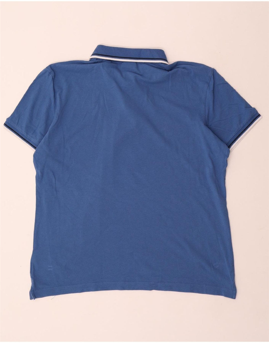 Мужская рубашка-поло DIADORA XL, синяя, хлопок