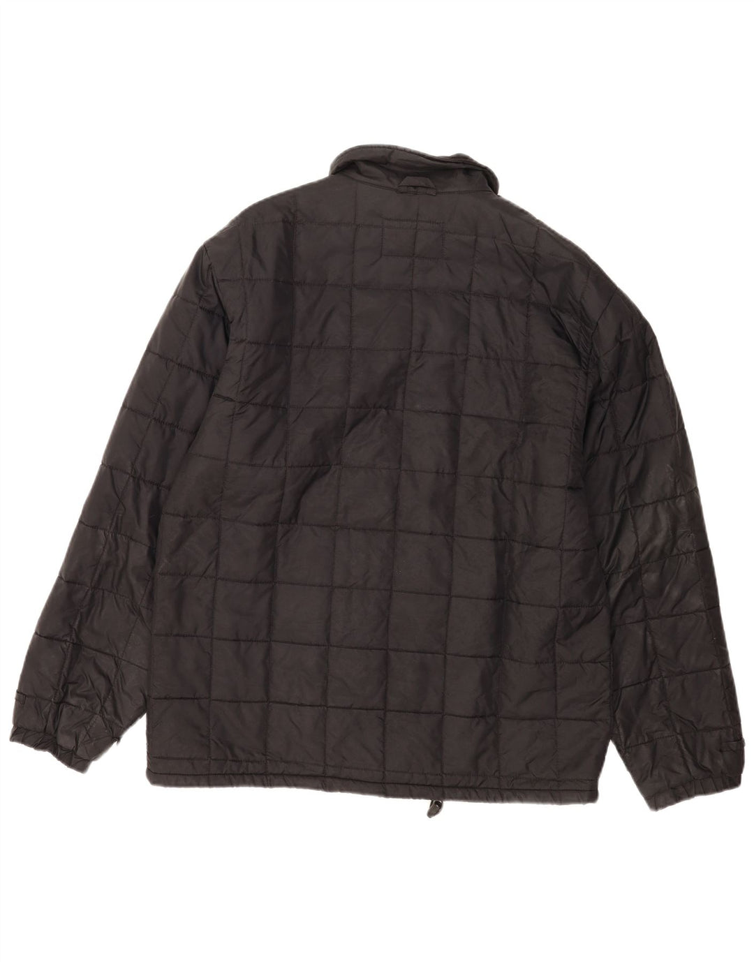 Мужская стеганая куртка Quiksilver UK 40, большая черная