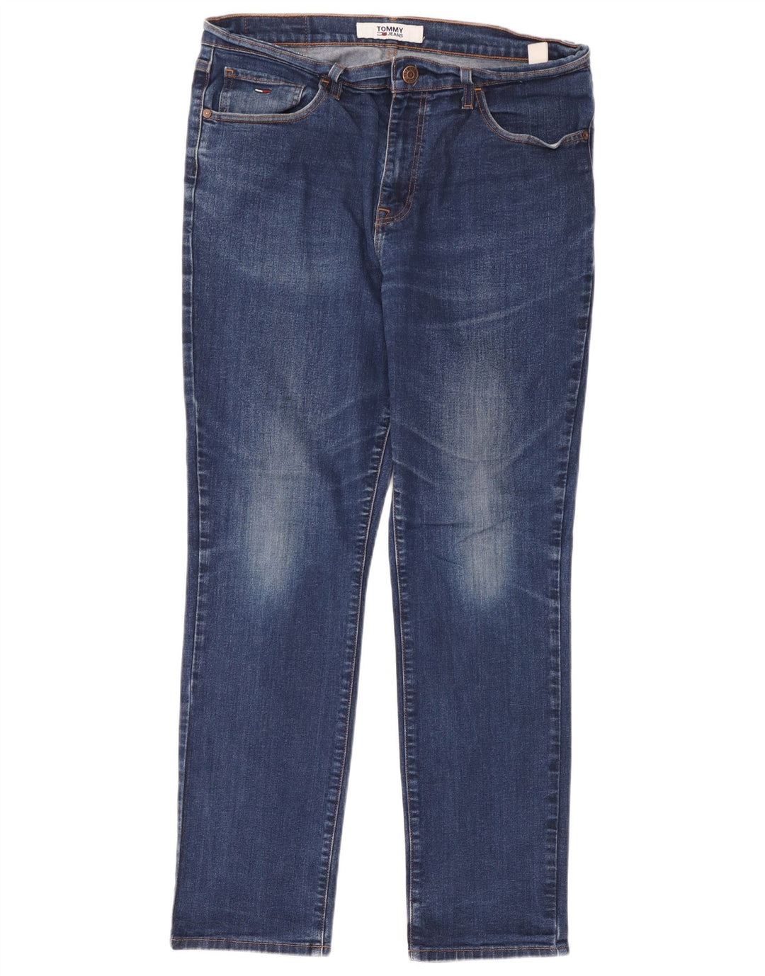 Мужские джинсы Tommy Hilfiger Droite Slim W36 L32 синие