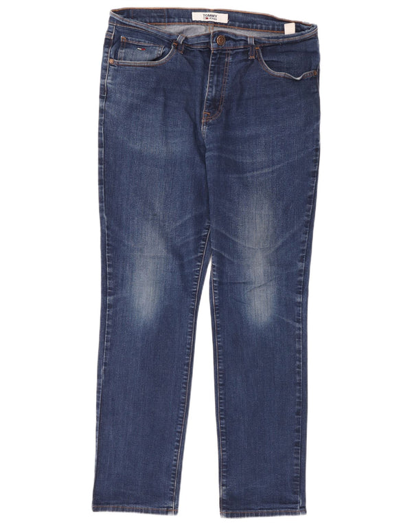 Мужские джинсы Tommy Hilfiger Droite Slim W36 L32 синие