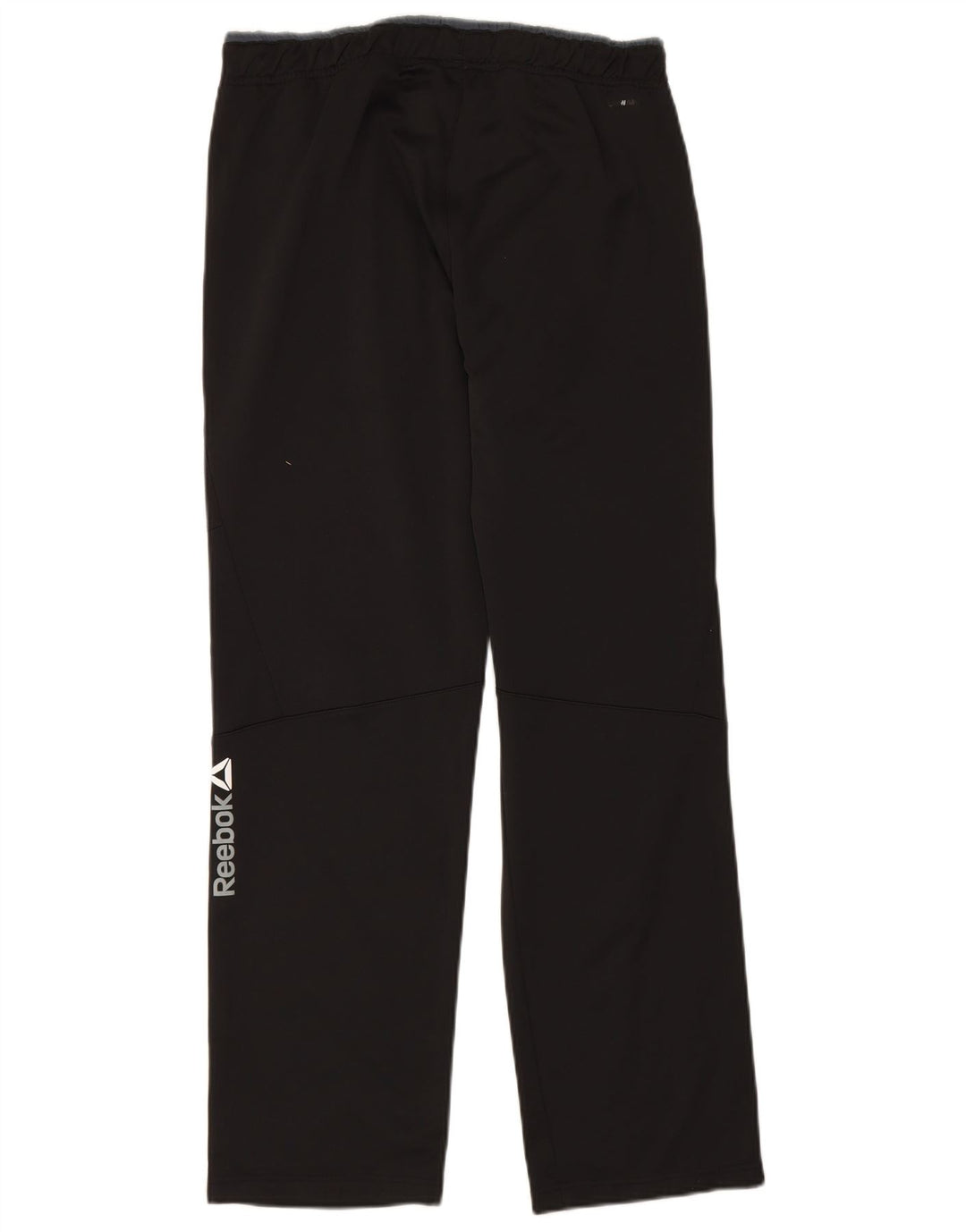 REEBOK Mens Graphic Tracksuit Trousers Medium  Black Polyester