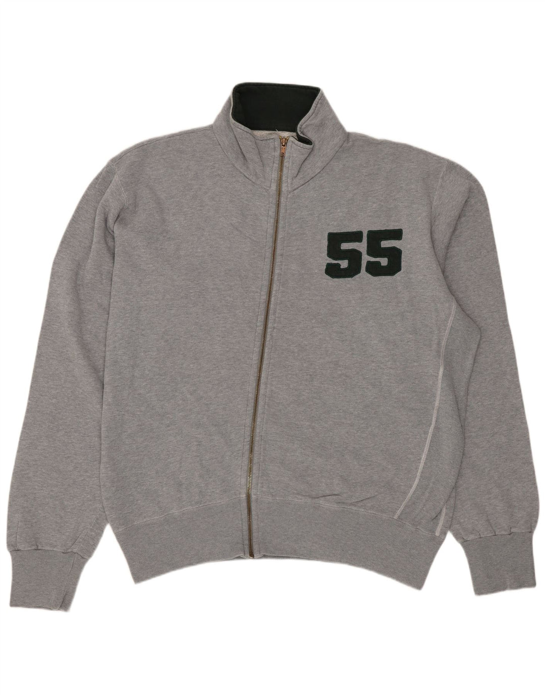 Мужской спортивный костюм VINTAGE с графическим рисунком, верхняя куртка XL, серый хлопок