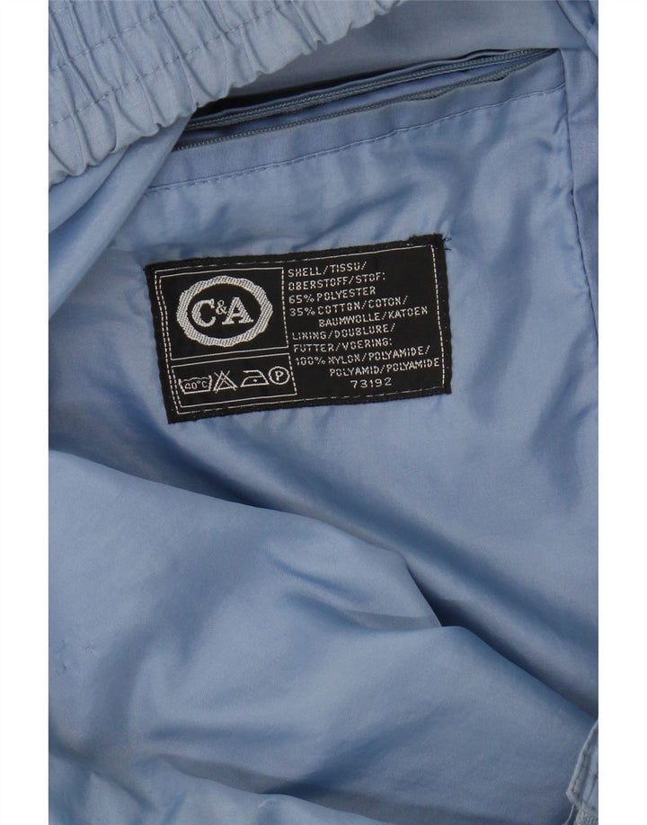 C&A Mens Bomber Jacket UK 40 Large Blue Polyester Vintage C&A and Second-Hand C&A from Messina Hembry 