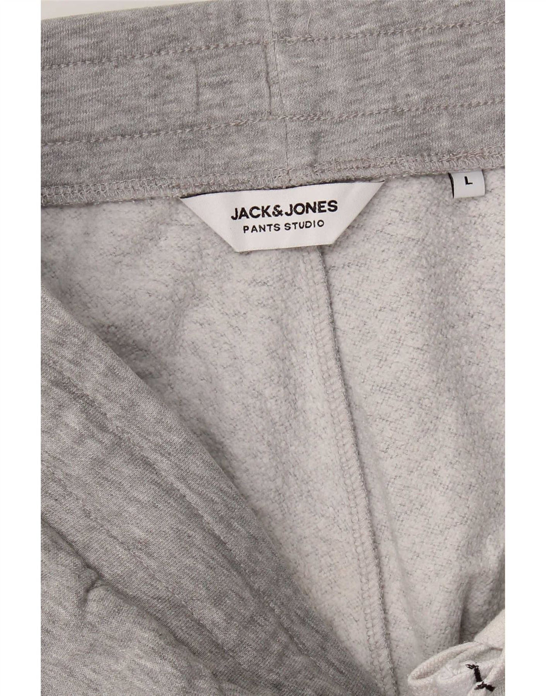 Брюки мужские спортивные джоггеры Jack & Jones большие серые