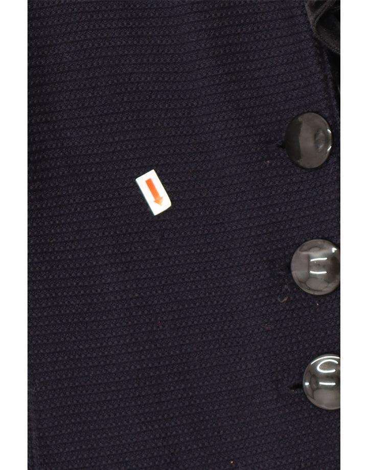 Женский кардиган с рюшами ARMANI IT 42 Medium Navy Blue
