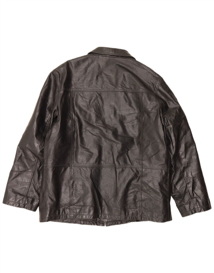 Куртка Мужская Кожаная Conbipel IT 56 2XL Черная