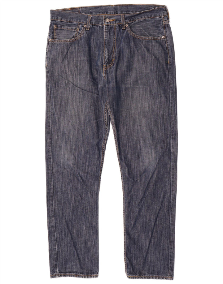 Мужские джинсы Levi's 508 Regular зауженные W34 L30 Темно-синие