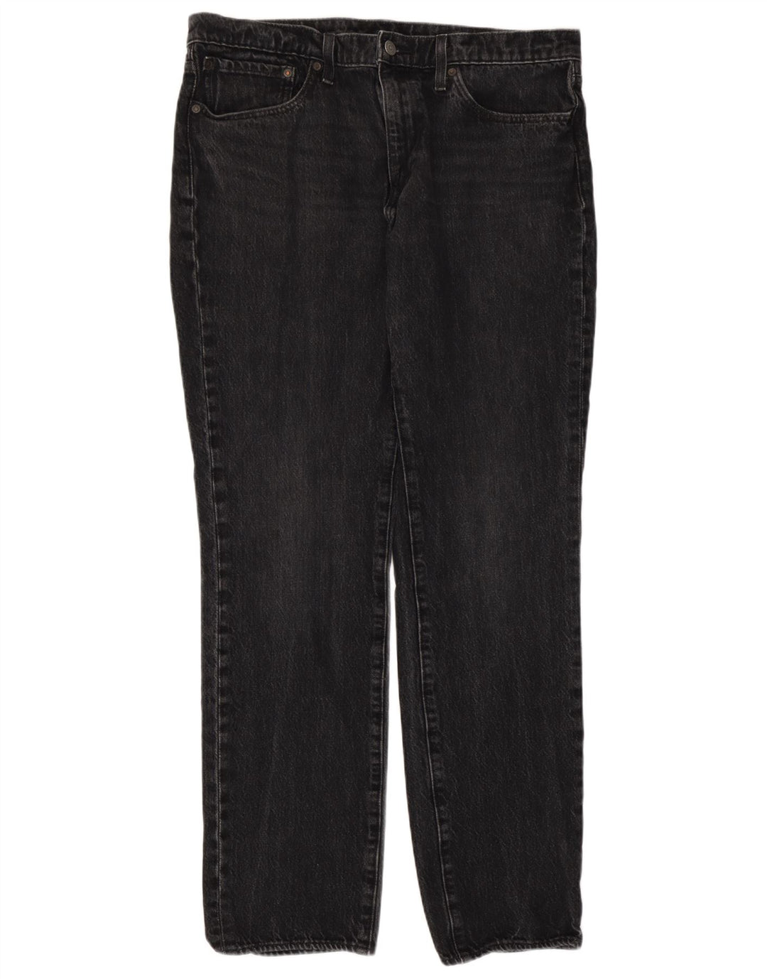 Мужские прямые джинсы Levi's W36 L31 серые, хлопок