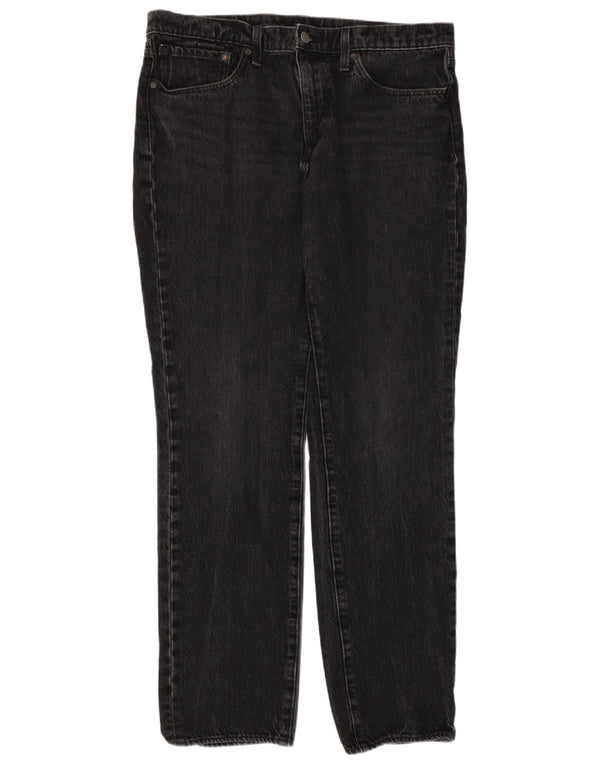 Мужские прямые джинсы Levi's W36 L31 серые, хлопок