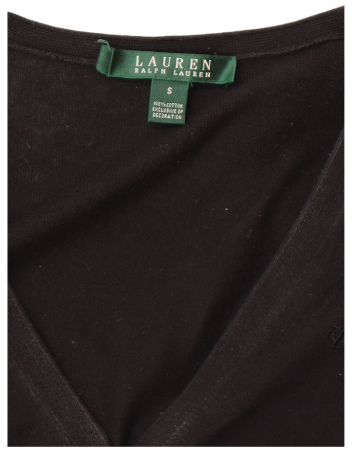 Женский кардиган-свитер Ralph Lauren UK 10, маленький черный