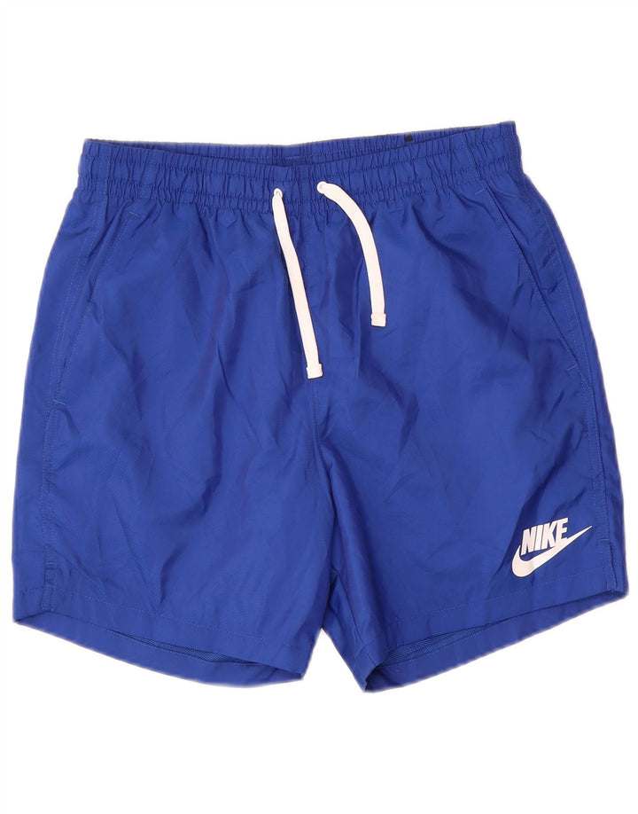 Мужские шорты для плавания Nike, маленькие синие, полиэстер