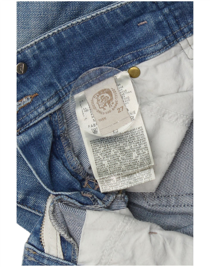 Женские джинсы скинни DIESEL W27 L31, синий хлопок