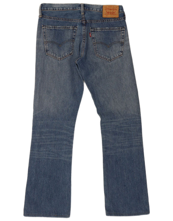 Мужские джинсы Levi's 527 Bootcut W31 L31 синие, хлопок