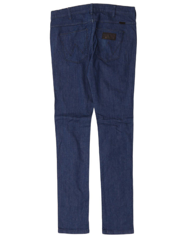 Женские джинсы скинни Wrangler Stranglers W32 L33 синие