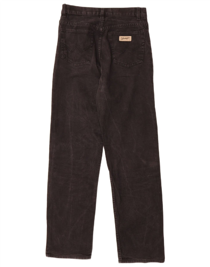 Мужские прямые джинсы Wrangler W29 L29, черный хлопок
