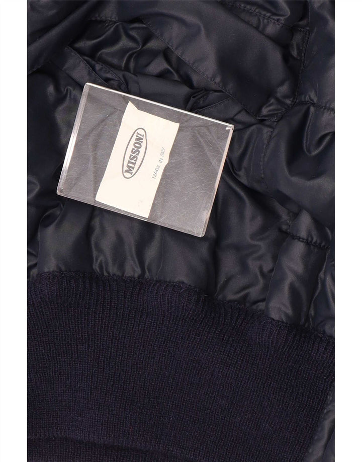 Мужской двусторонний кардиган Missoni IT 48 Medium Navy Blue Chevron