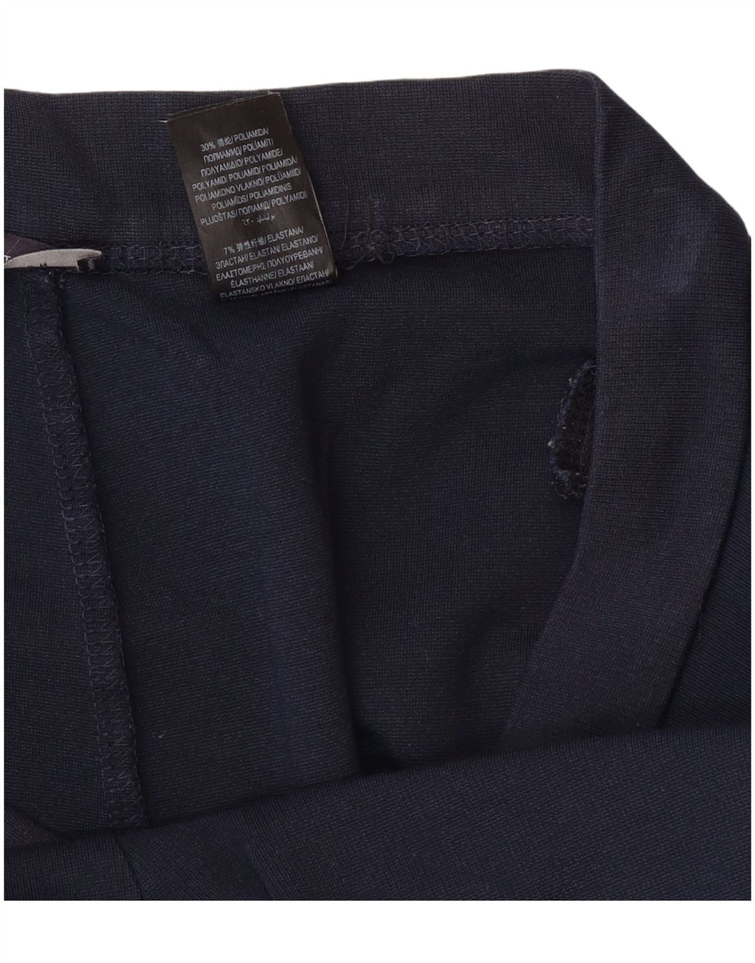Женская юбка-миди Marks & Spencer UK 12 Medium W30 Темно-синий полиамид