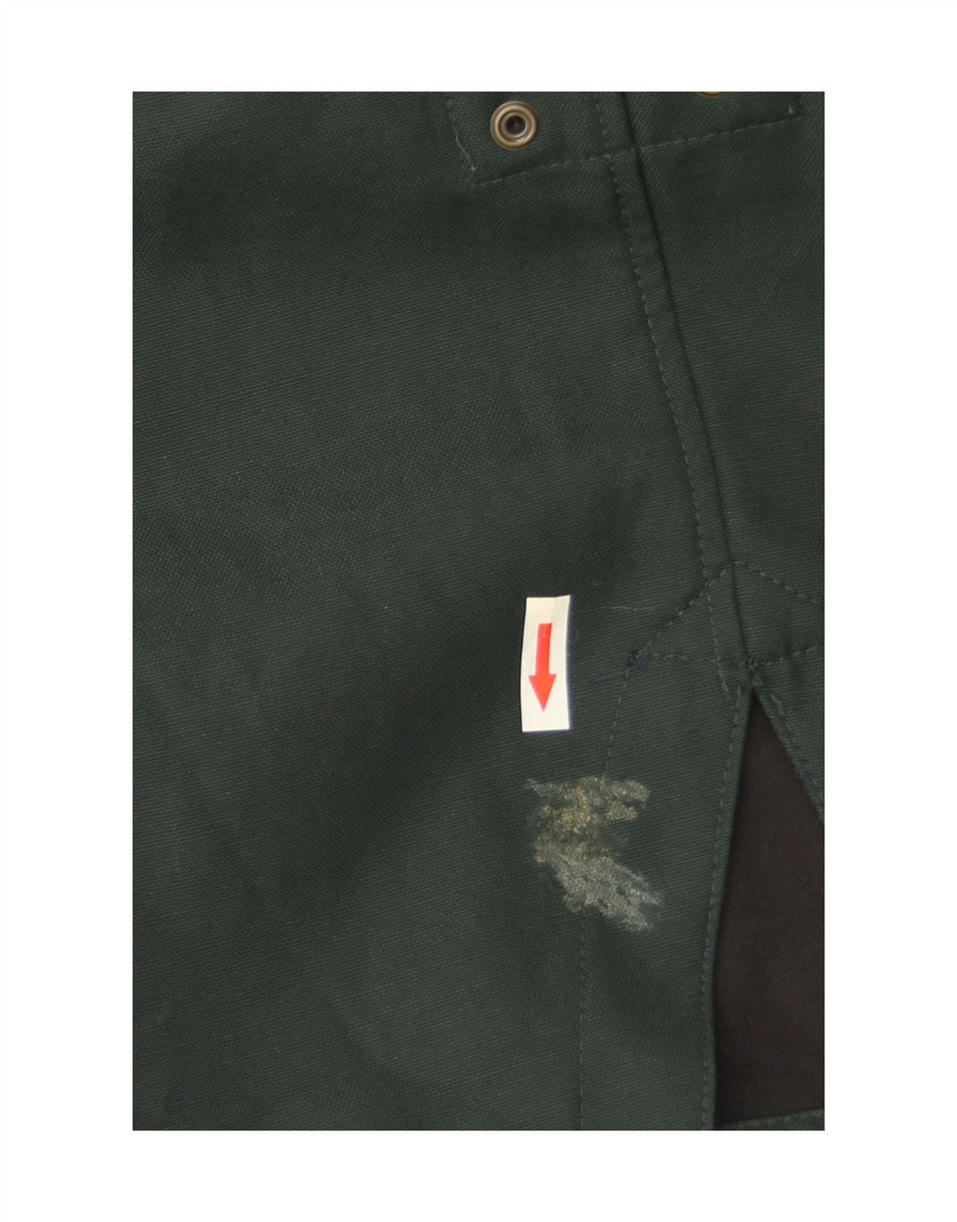 Мужская парка с капюшоном Zara UK 36, маленькая зеленая