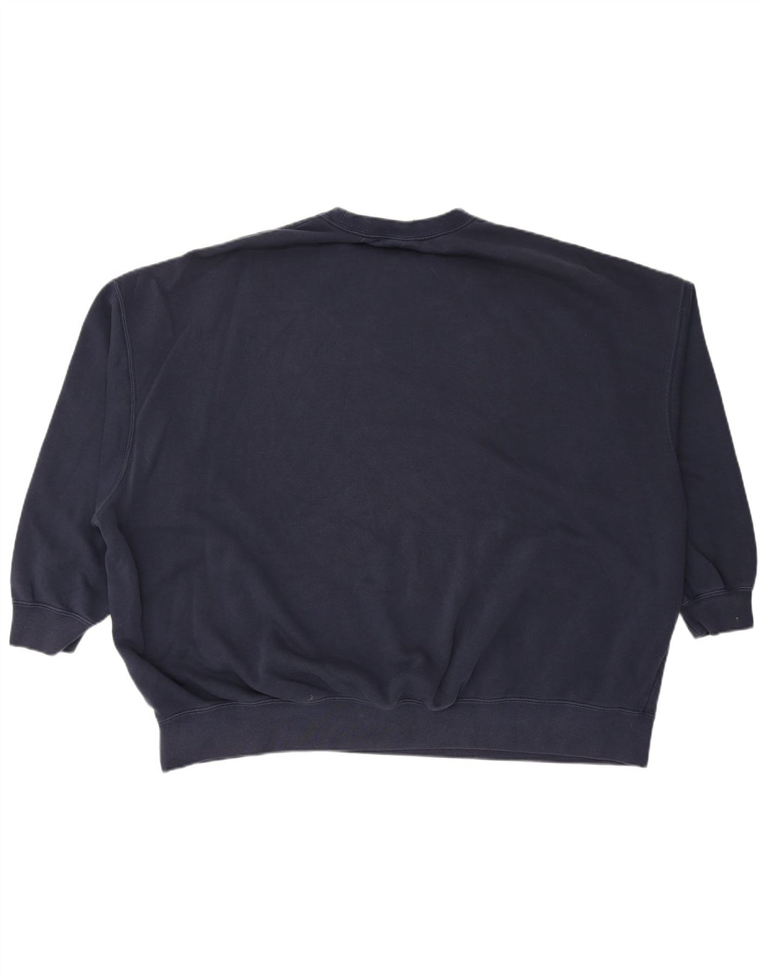 Женский свитер оверсайз с рисунком NIKE UK 16, большой темно-синий