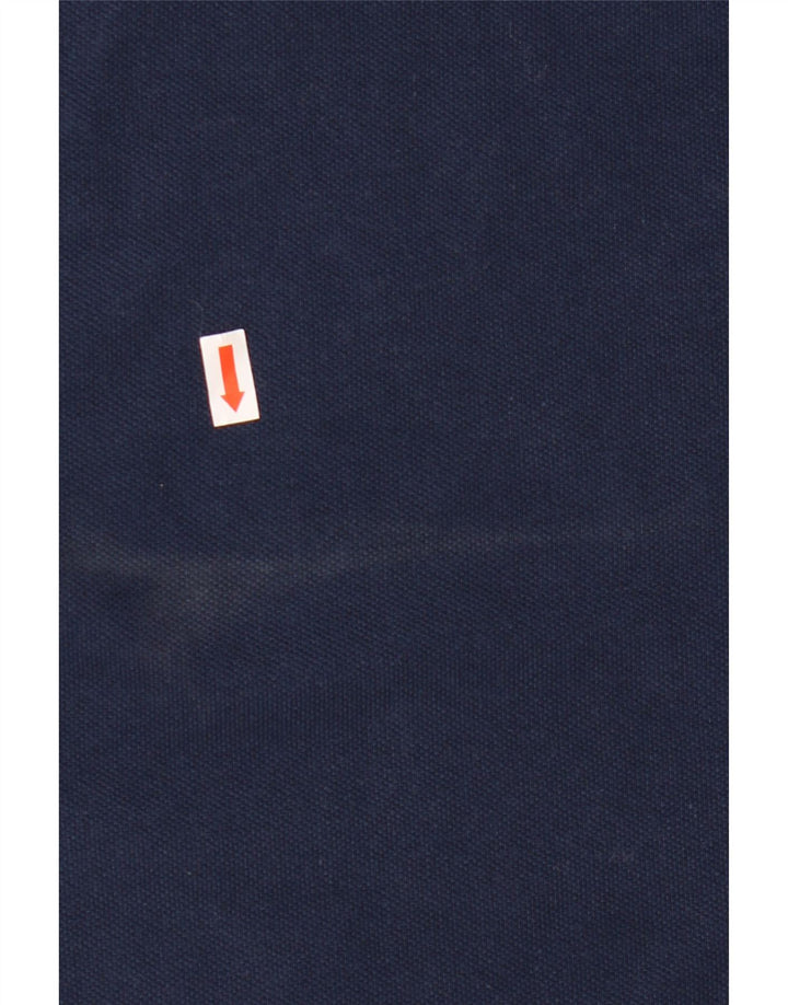 Мужская рубашка поло Levi's Standard, темно-синяя, хлопковая, среднего размера