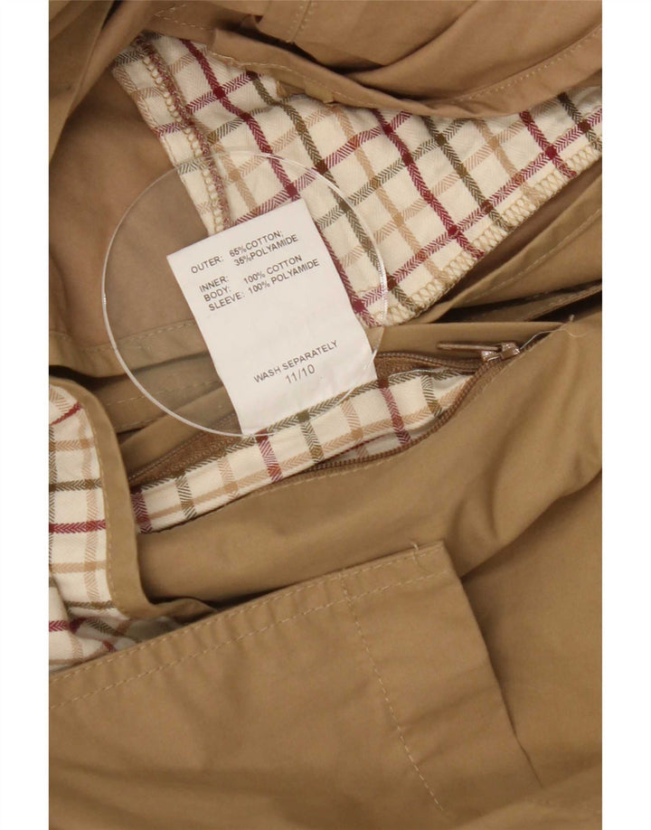 Мужской тренч Barbour UK 40, большой бежевый хлопок