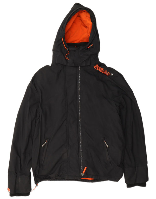 Мужская ветровка с рисунком Superdry The Windcheater UK 42 XL, черная
