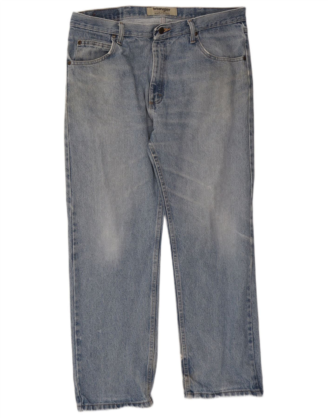 Мужские прямые джинсы Wrangler W36 L29, синие, хлопок