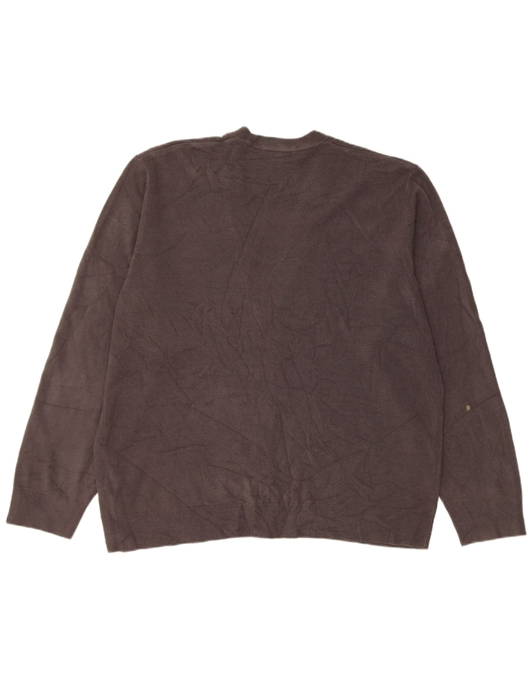 Мужской кардиган-свитер Marks & Spencer 2XL серый акрил