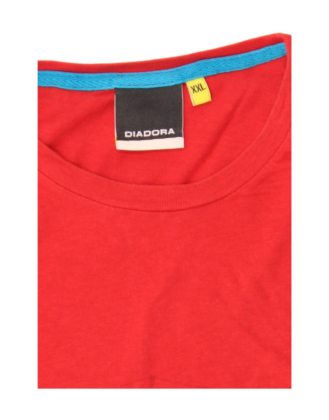Мужская футболка с рисунком Diadora 2XL красная