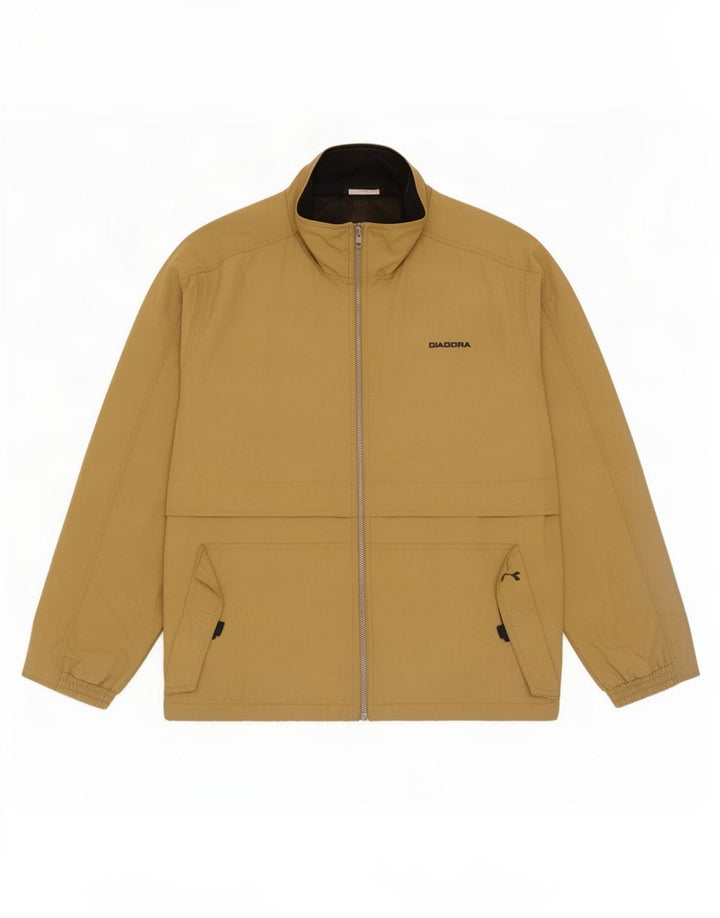 Куртка Мужская Дождевик Diadora UK 40 Большая Бежевая