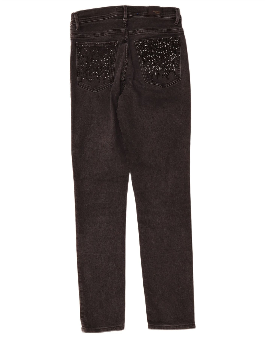 Женские узкие джинсы Trussardi W27 L27, серый хлопок