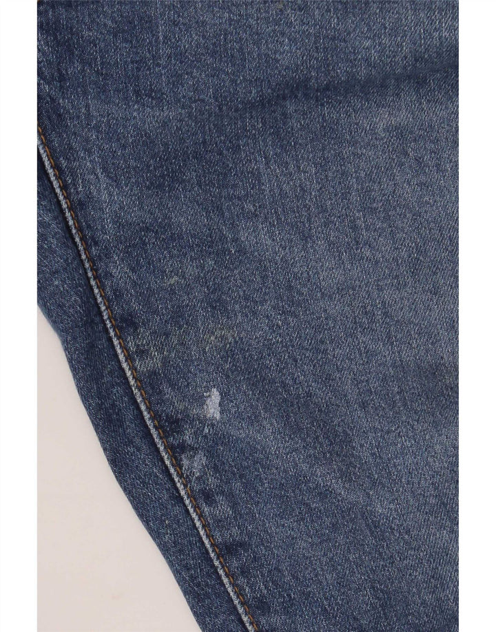 Мужские узкие джинсы Levi's W29 L30 синие, хлопок