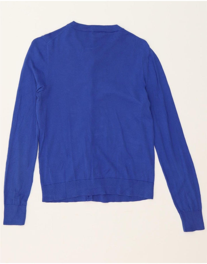 J. CREW Womens Cardigan Sweater UK 10 Small Blue Vintage J. Crew and Second-Hand J. Crew from Messina Hembry 