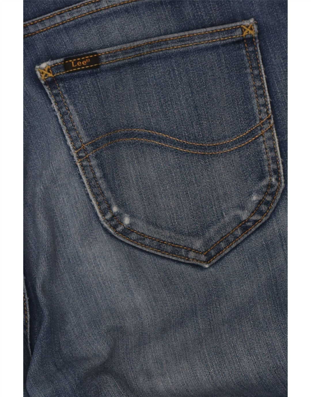 Мужские джинсы Lee Rider Slim W34 L32, синий хлопок