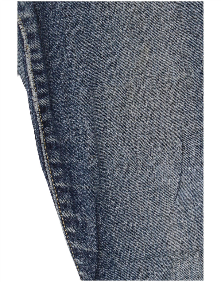Женские узкие джинсы Levi's со средней посадкой США 8, средние W28 L28, синие, хлопок