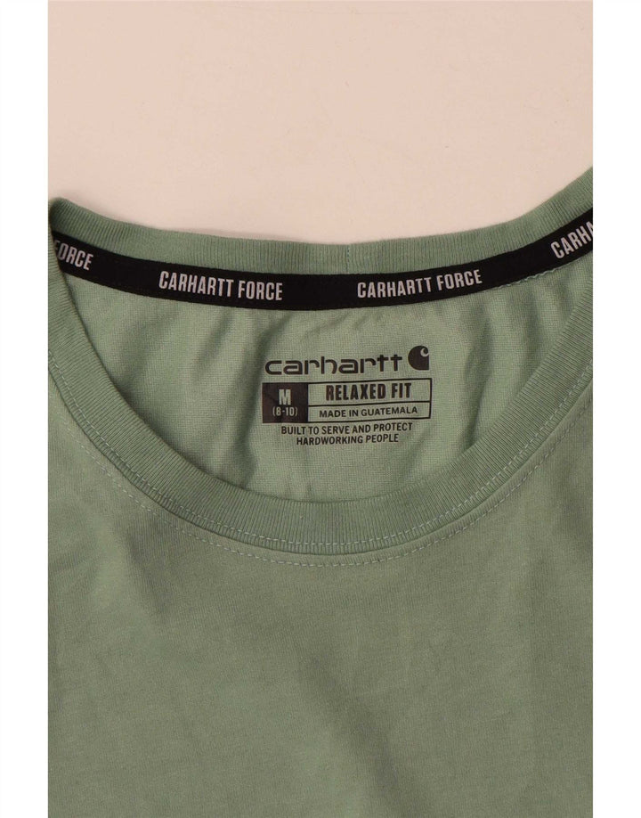Женский жилет свободного кроя Carhartt, Великобритания, 8/10, средний зеленый полиэстер