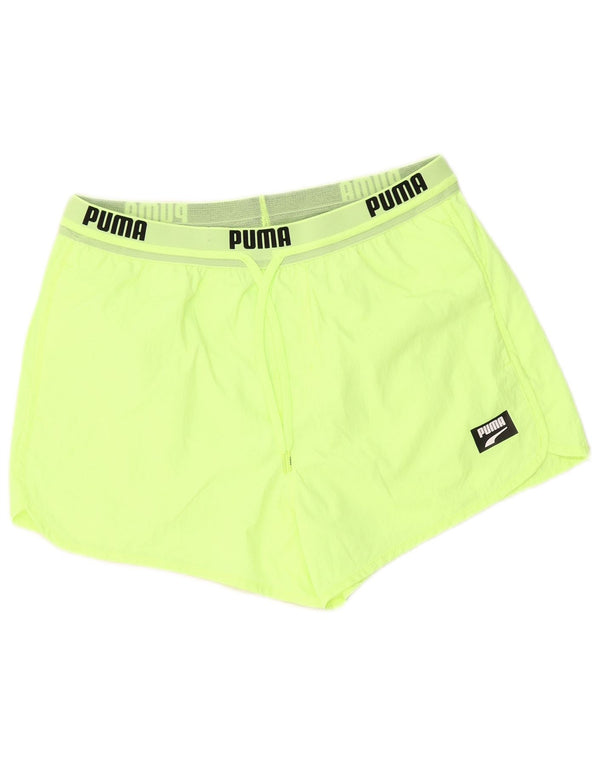 Мужские спортивные шорты Puma с рисунком, средний зеленый полиамид