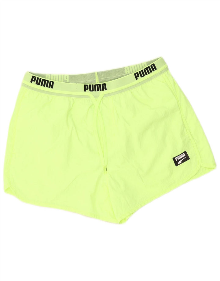 Мужские спортивные шорты Puma с рисунком, средний зеленый полиамид
