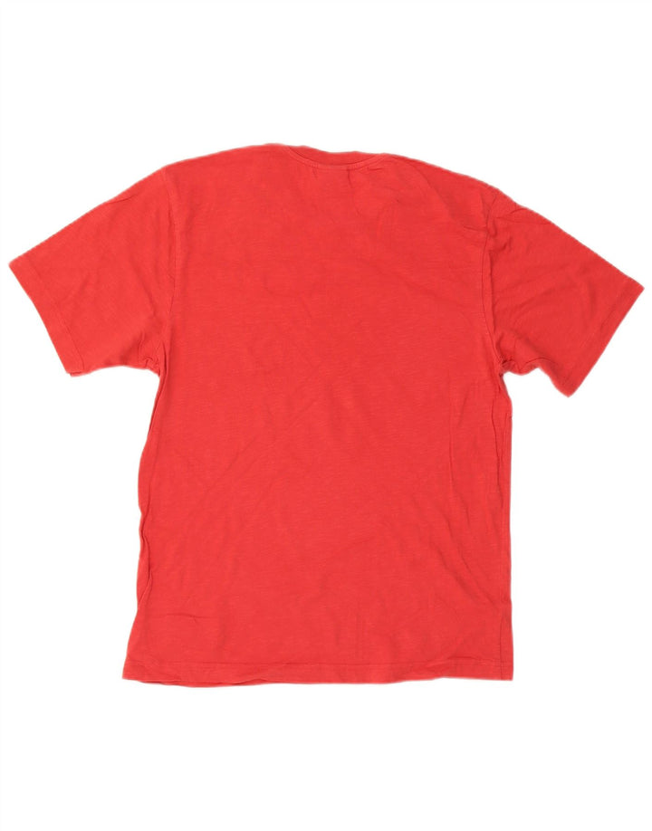 FRANKLIN MARSHALL Mens Graphic T-Shirt Top Small Red