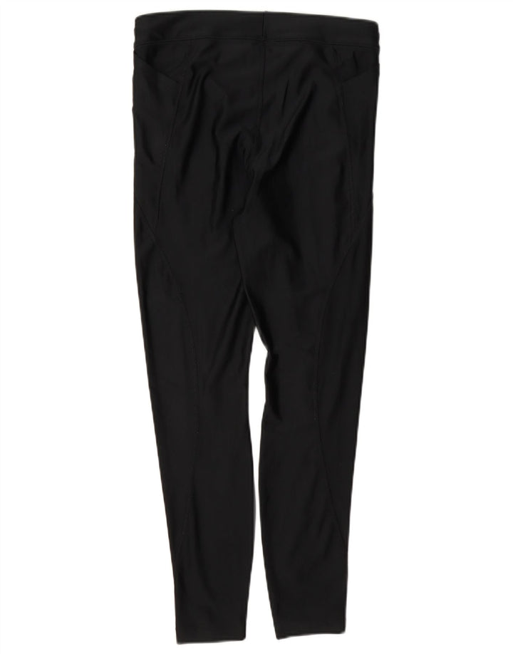 Женские леггинсы Nike Dri Fit UK 10, маленькие черные