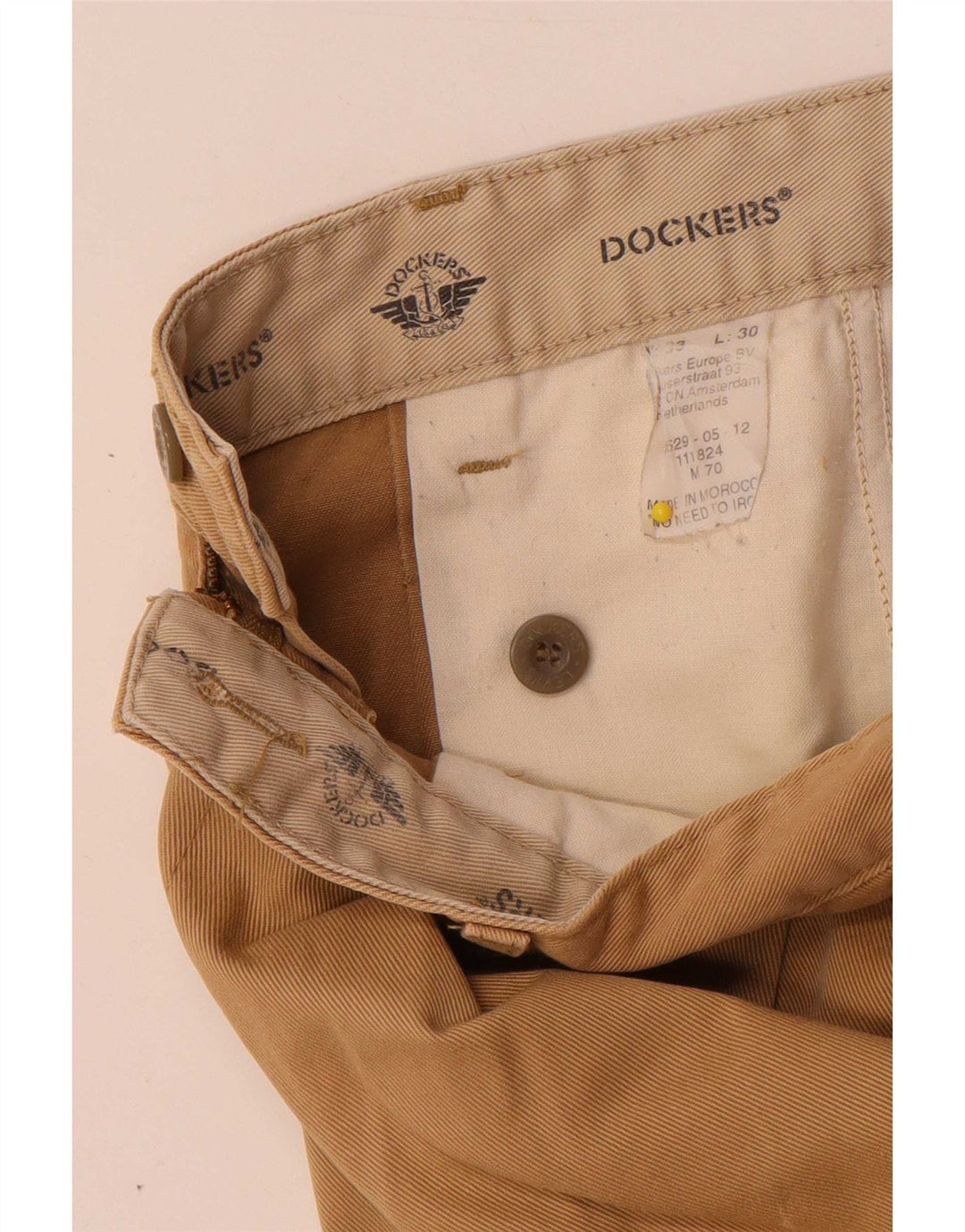 Мужские брюки-чиносы Dockers W33 L30 Бежевые