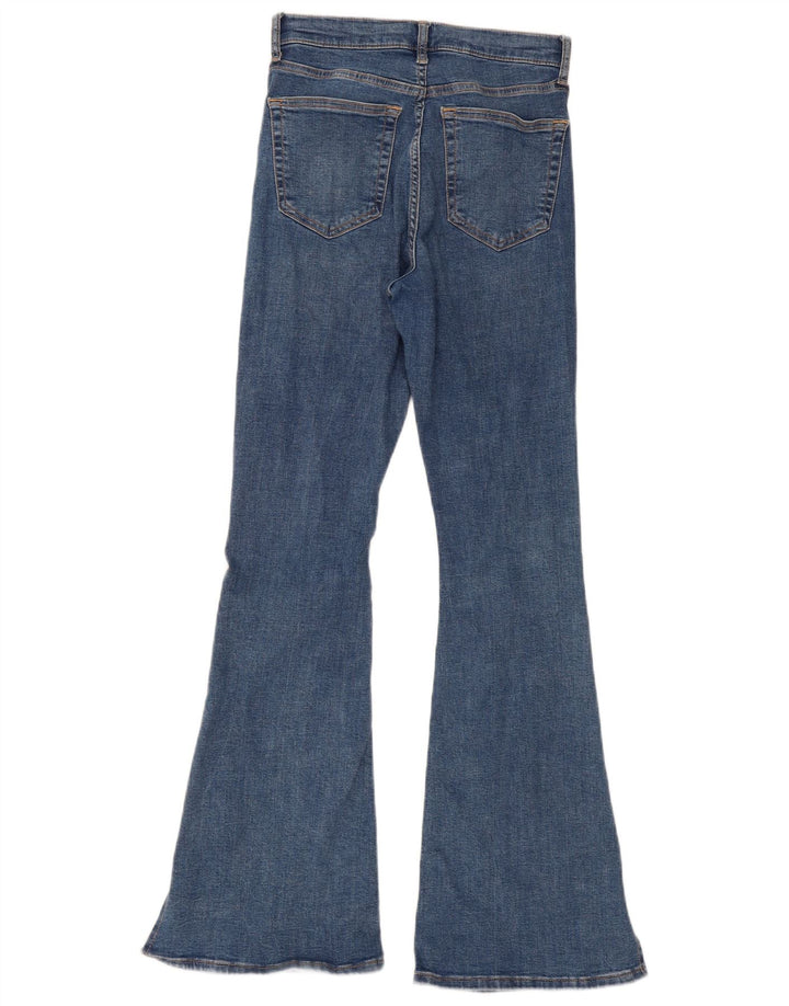 Женские расклешенные джинсы Topshop W28 L32, синий хлопок