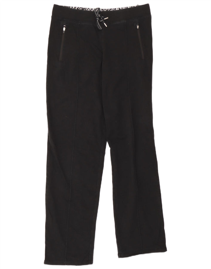 Женские спортивные брюки Marks & Spencer UK 10, маленькие, черные, хлопковые