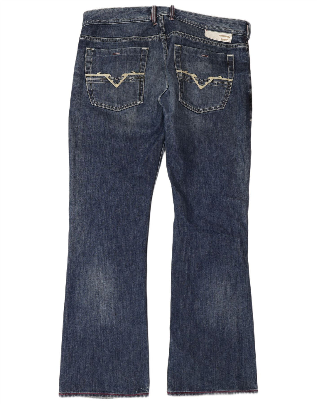 Мужские джинсы DIESEL Bootcut W36 L34 синие, хлопок