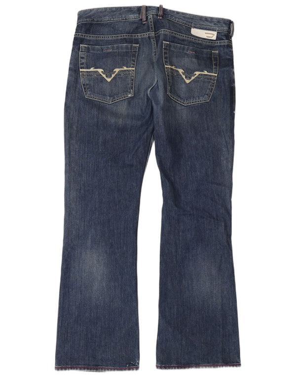 Мужские джинсы DIESEL Bootcut W36 L34 синие, хлопок