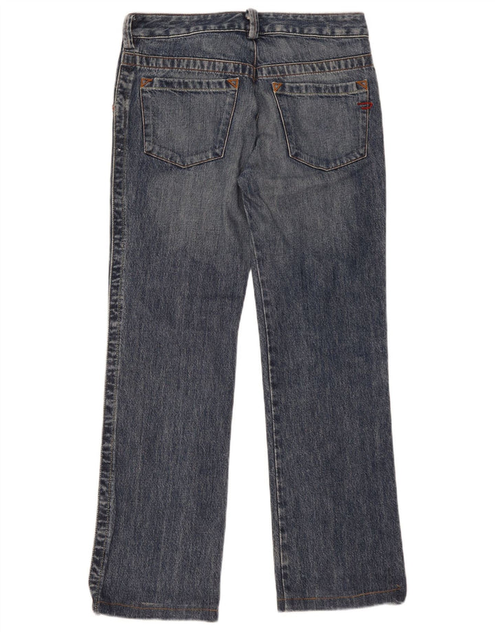 Женские прямые джинсы DIESEL W29 L30 синие, хлопок