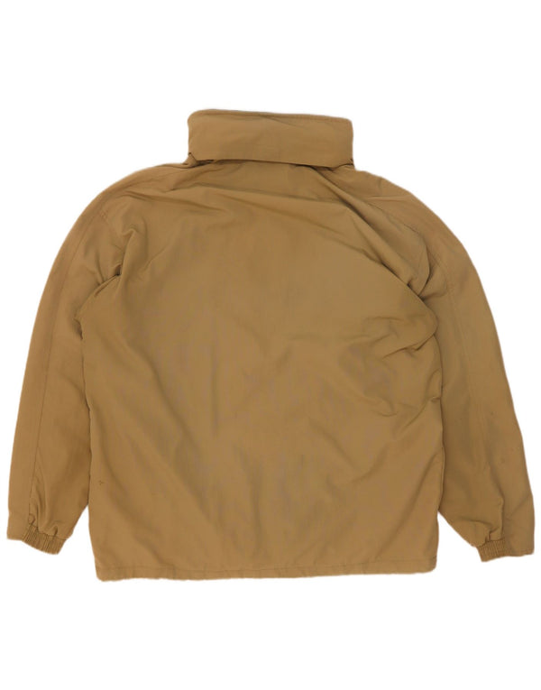 Мужская дождевик Diadora с капюшоном UK 42 XL Хаки Полиамид