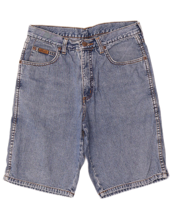 Джинсовые шорты Wrangler W28 средние синие