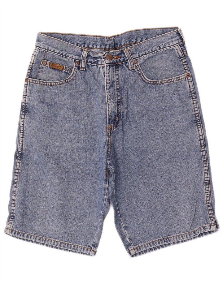 Джинсовые шорты Wrangler W28 средние синие